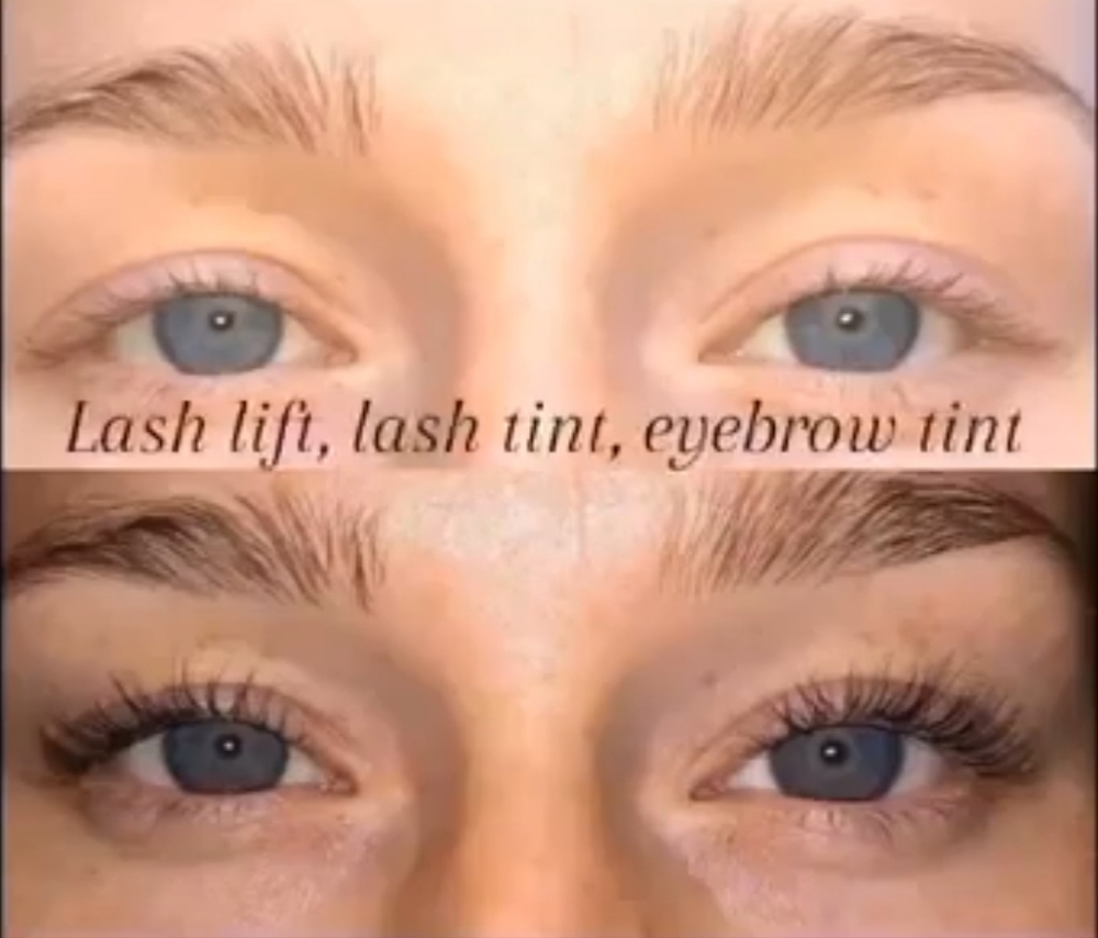 Lash Lift, Lash Tint, Brow Tint