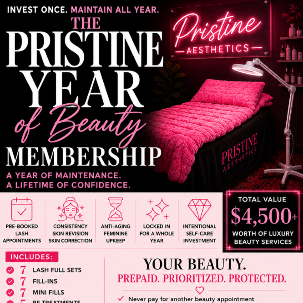 The Pristine Beauty Membership at Pristine Aesthetics in Redford, MI