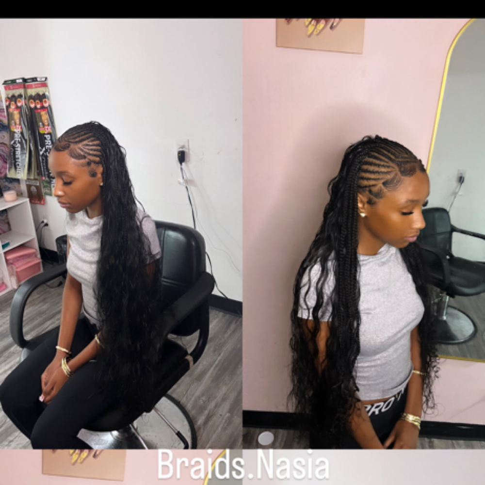 Fulani QW (BRING YOUR OWN HAIR) at Braids By Nasia in Tempe, AZ
