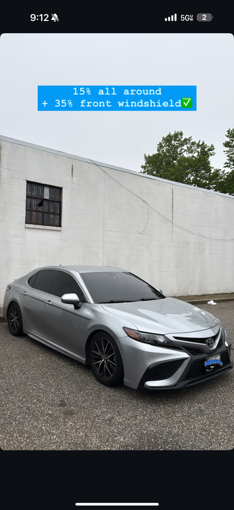 CERAMIC Tints (4 Door Sedan)
