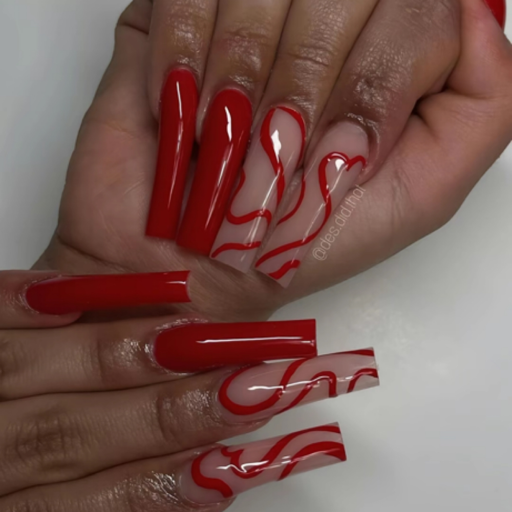 XL & Longer Full Set at Jaymo The Nail Tech in Baton Rouge, LA