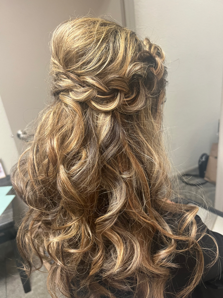 Bridesmaid Updo at Lasting Impressions LHC in Lake Havasu City, AZ