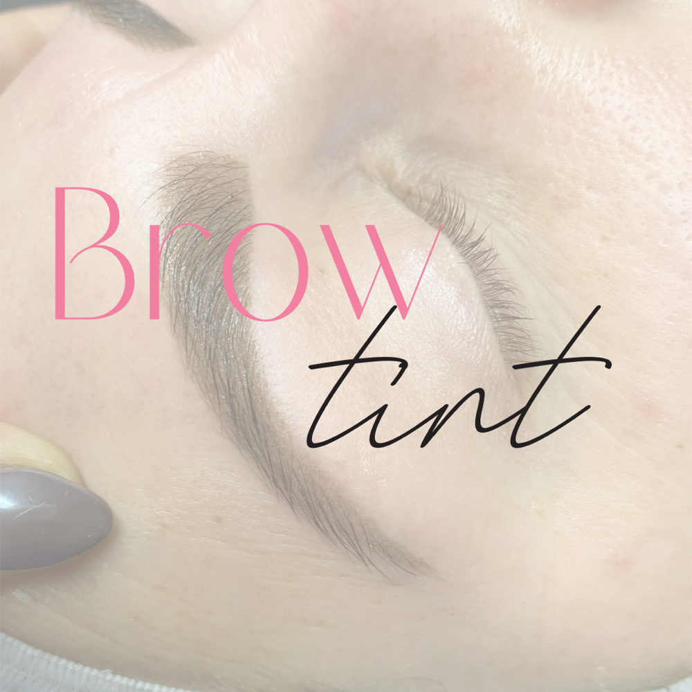 BROW TINT *includes shaping*