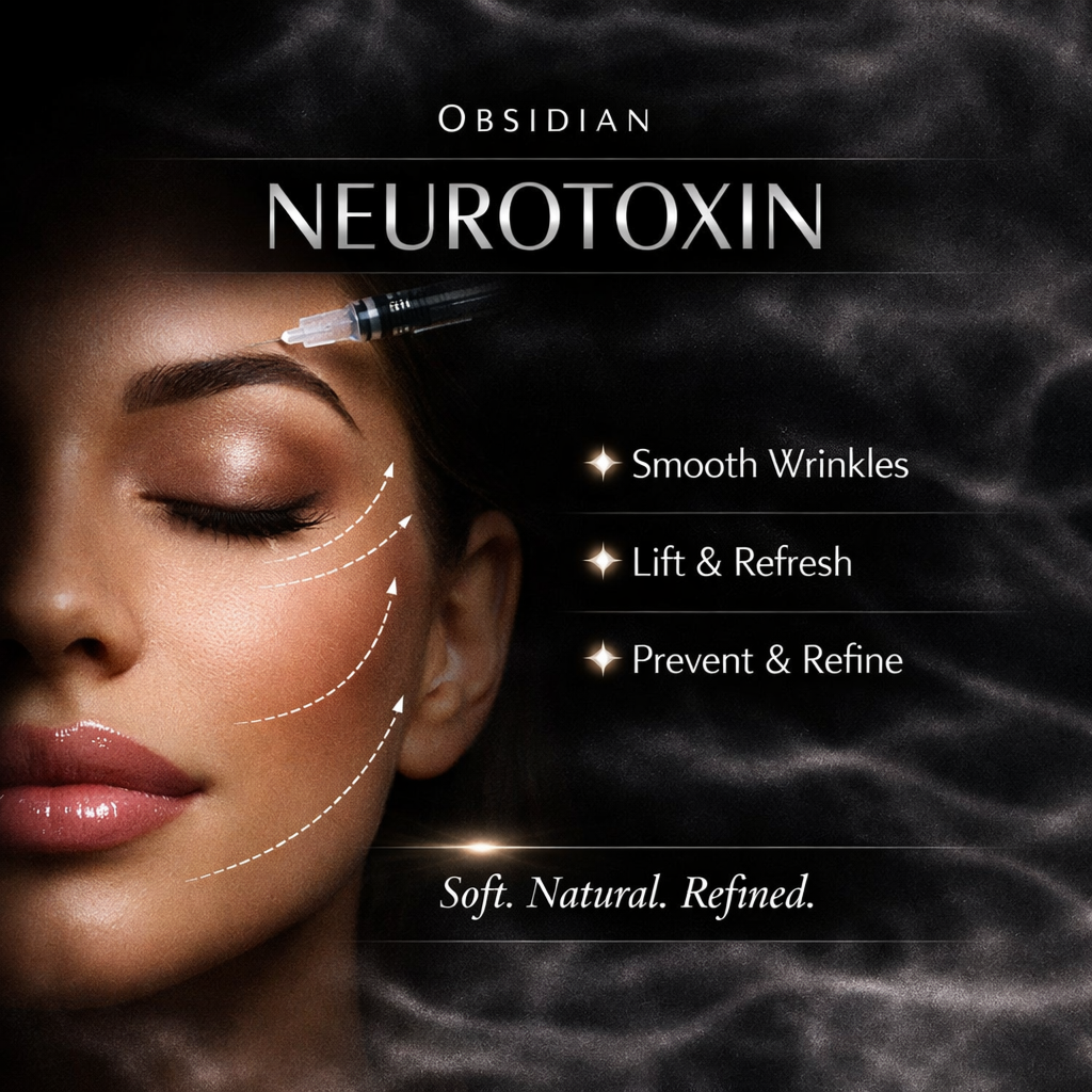 Neurotoxin $12/ unit at Obsidian Aesthetics in Waynesboro, VA
