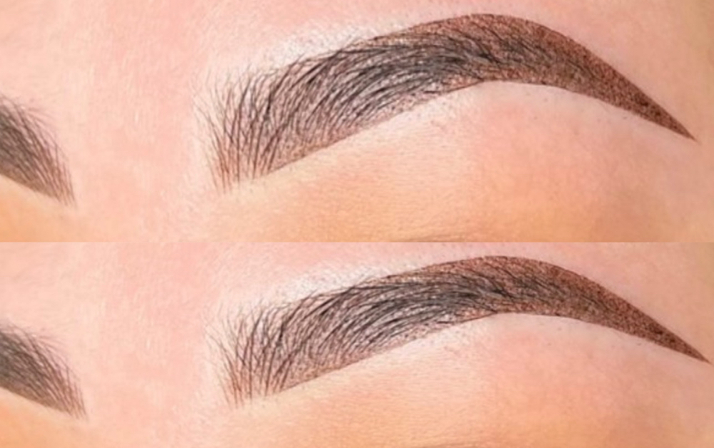 Ombré Brows With Microblanding