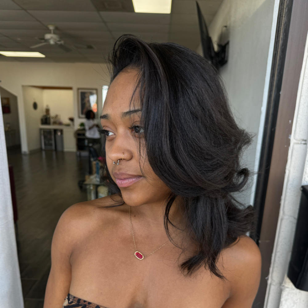 The Works Plus Silkpress at Bandoo salon & spa in San Antonio, TX
