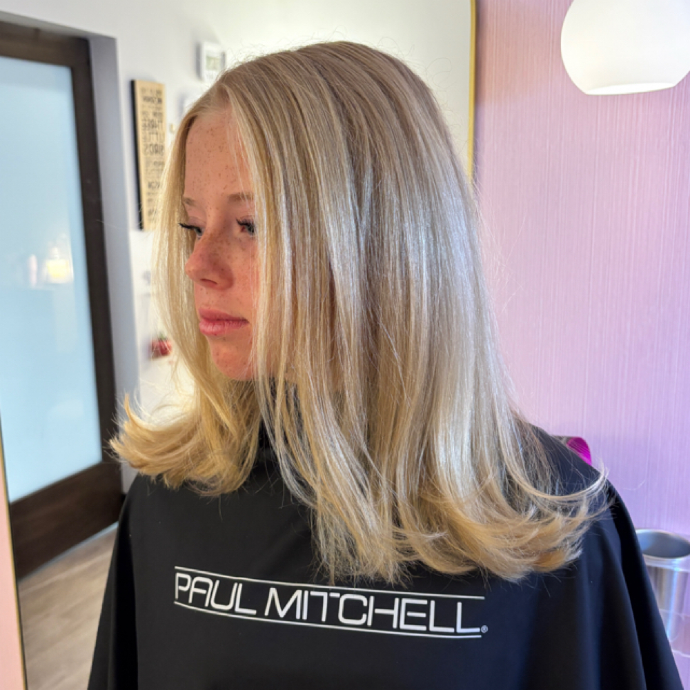 Bombshell Blowout at Three Little Birds Hair Salon in Columbia, SC
