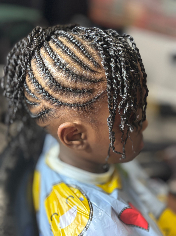 Kids Braidstyle W/Added Hair at A Step Above Beauty hairtique in Charlotte, NC