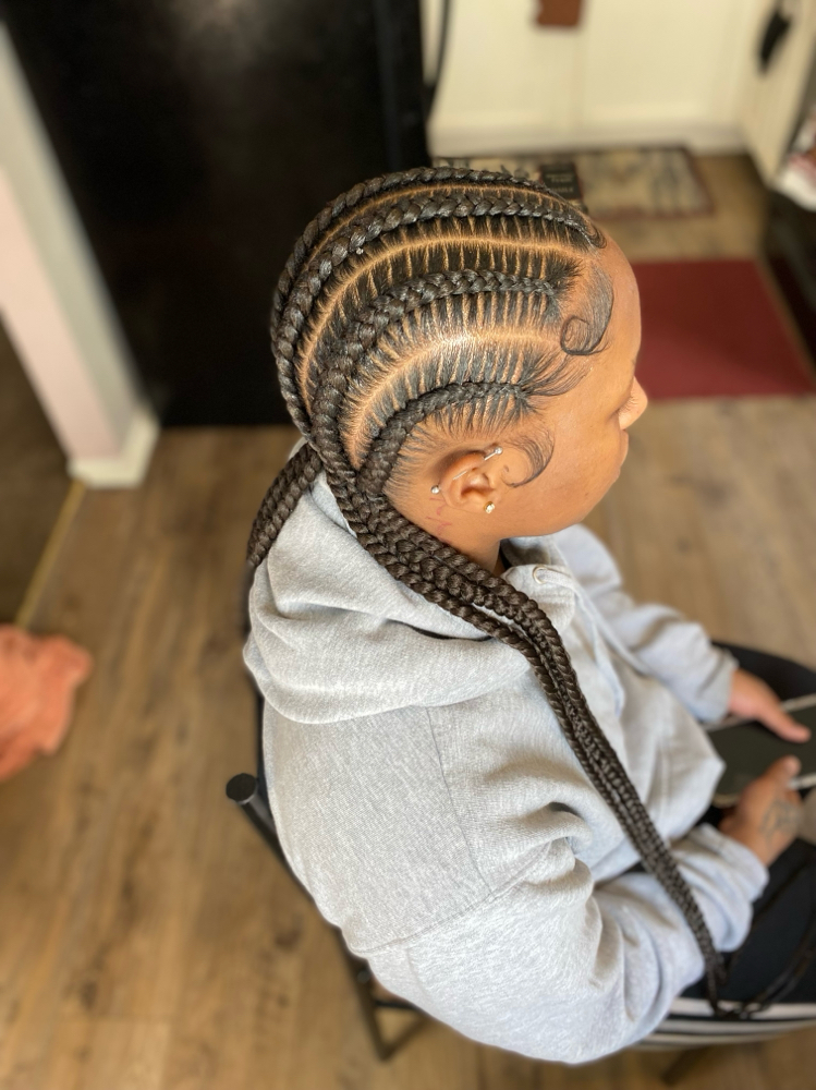 5 Feedin Braids at StyledBy Ty in Milwaukee, WI