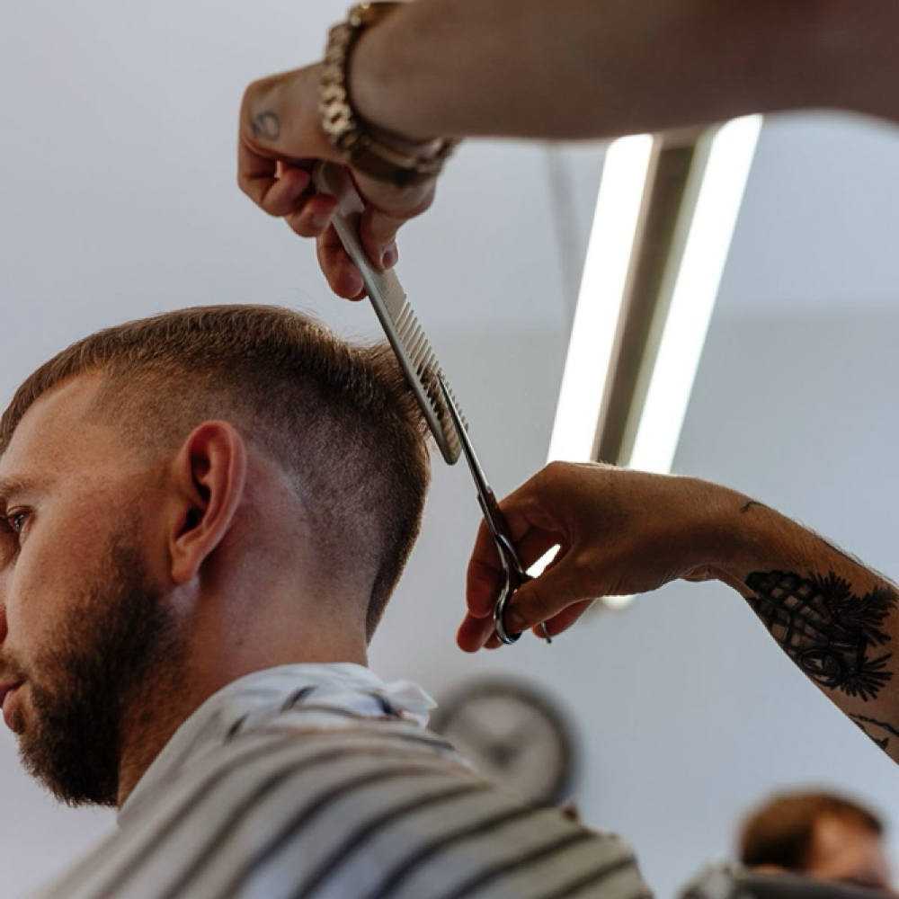 Men's Haircut at Cut Ups Salon & Spa in Chester, SC