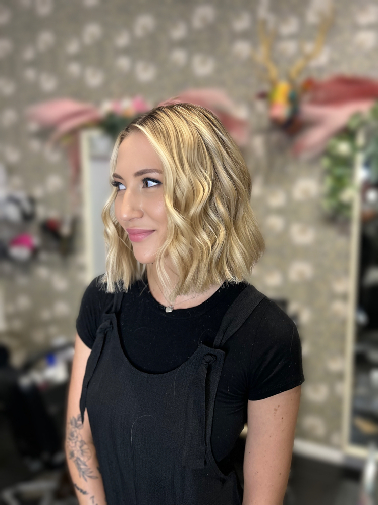 Full Highlight/balayage (thin/short at Hair by Jordan Walker in Burbank, CA