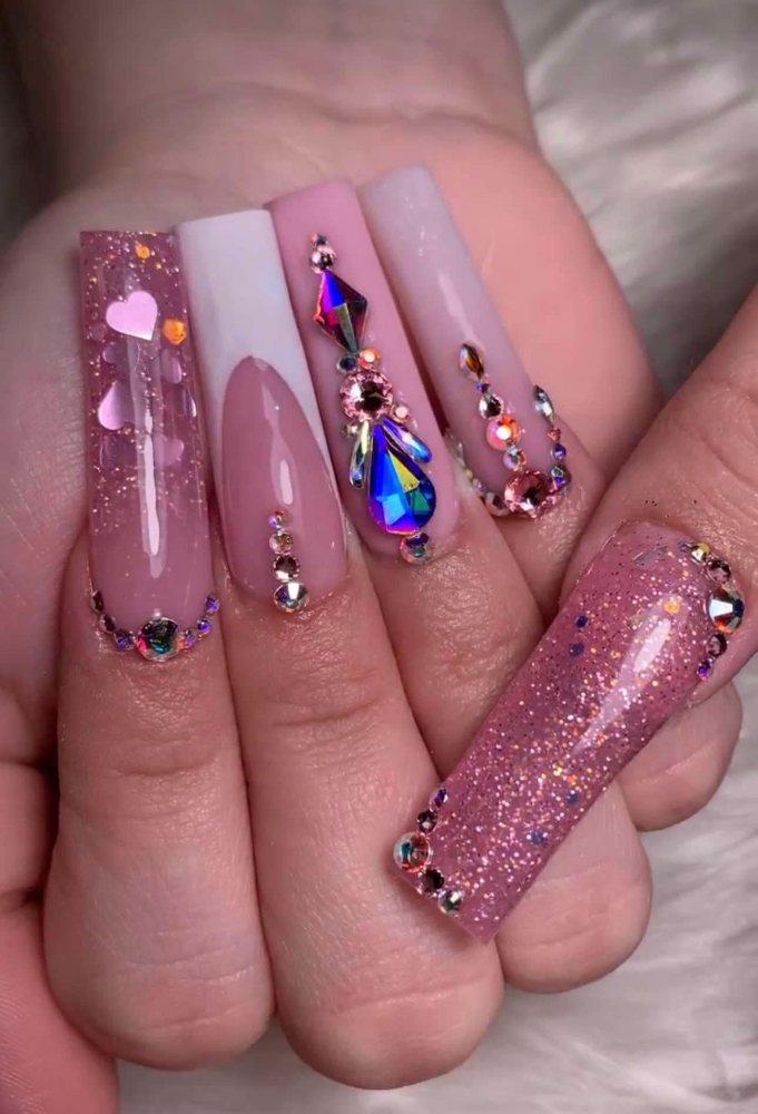 Uñas ACRILICAS at Beauty Glam in Dallas, TX