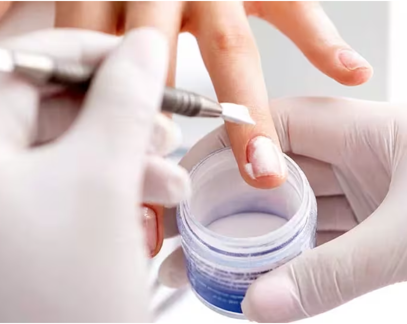 Dip Powder With Gel Colors Manicure
