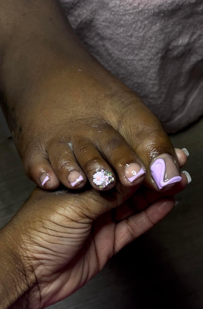 Freestyle Acrylic Toes
