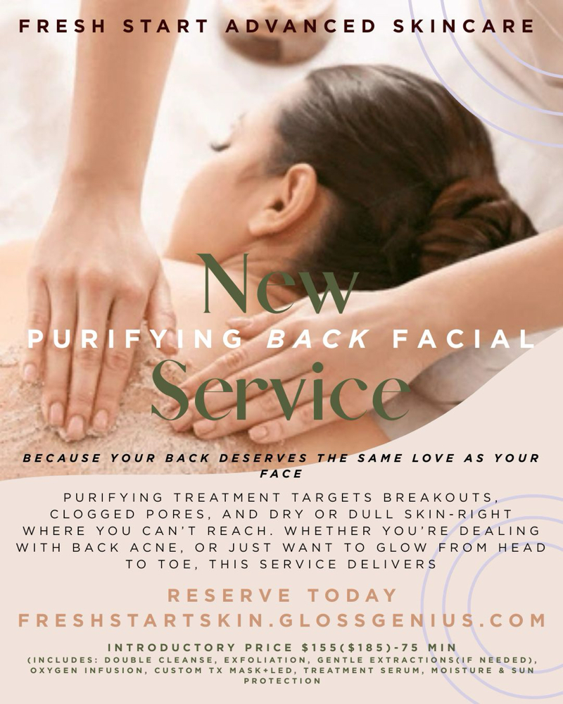 Purifying BACK facial