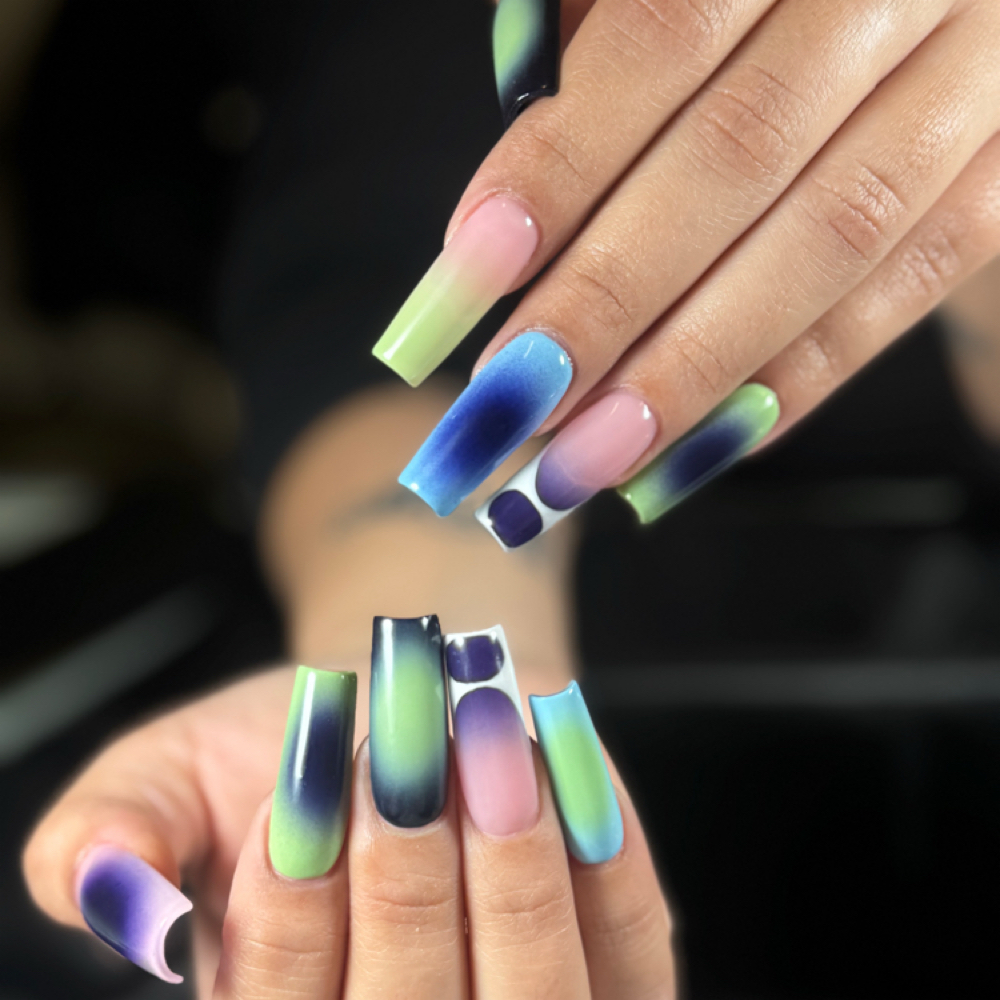 Apres Gel-X full Set Long/ X Long at Teo Nails in Laurel, MD