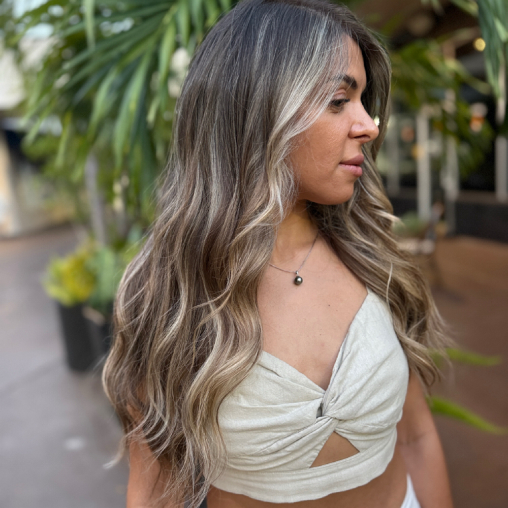 Full Blonding at Mila Blonde Studio in Aventura, FL