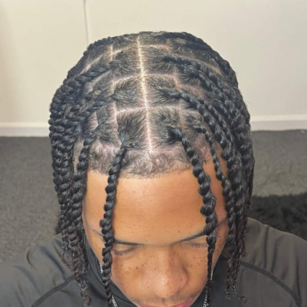 Men’s Two Stand Twist at Angelhairdivinity in Hoover, AL