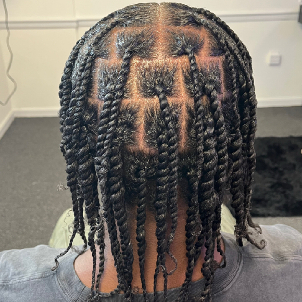 Men’s Two Stand Twist at Angelhairdivinity in Hoover, AL