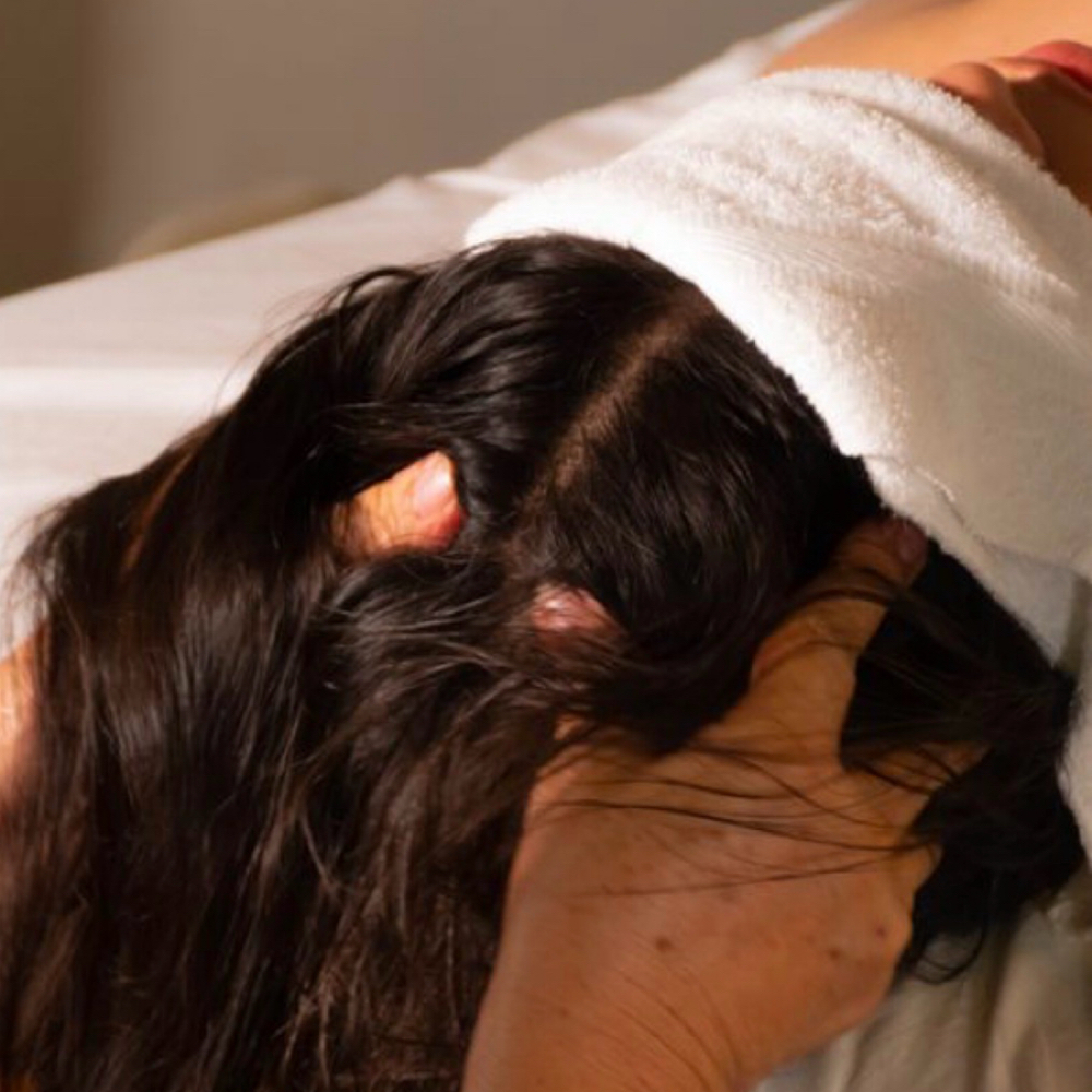 Scalp massage at Cashmere Skin in WARSAW, IN