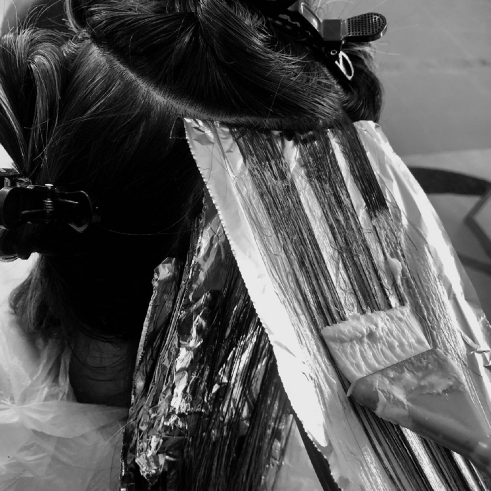 FOILAYAGE+ROOTSHADOW+FULLTONER+HCBD at Beth Diamond Salon in Bay Village, OH