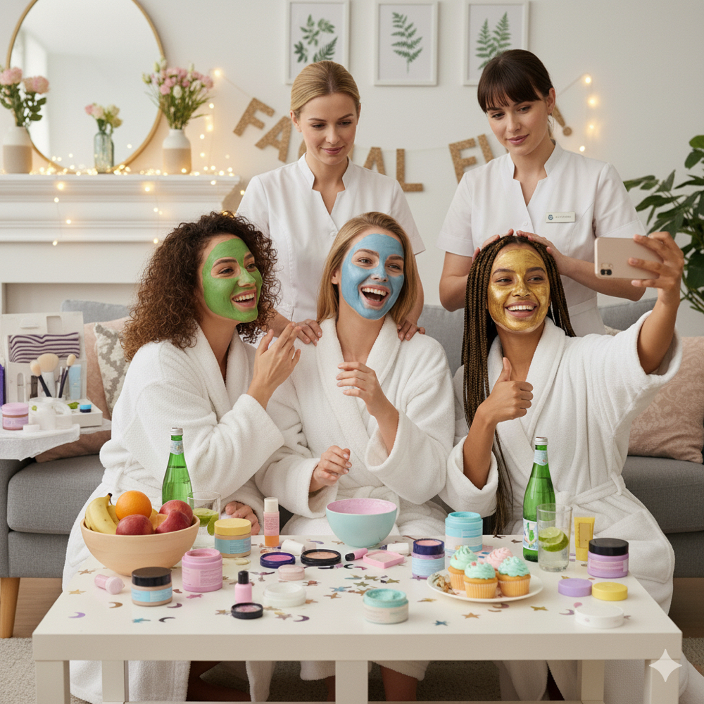 FACIAL PARTY at RAINA SKIN LUX & SPA in San Antonio, TX