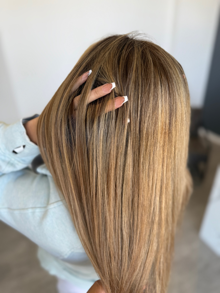 Bayalage Retouch / Highlight Retouc at Beautybyflor in Newport Beach, CA