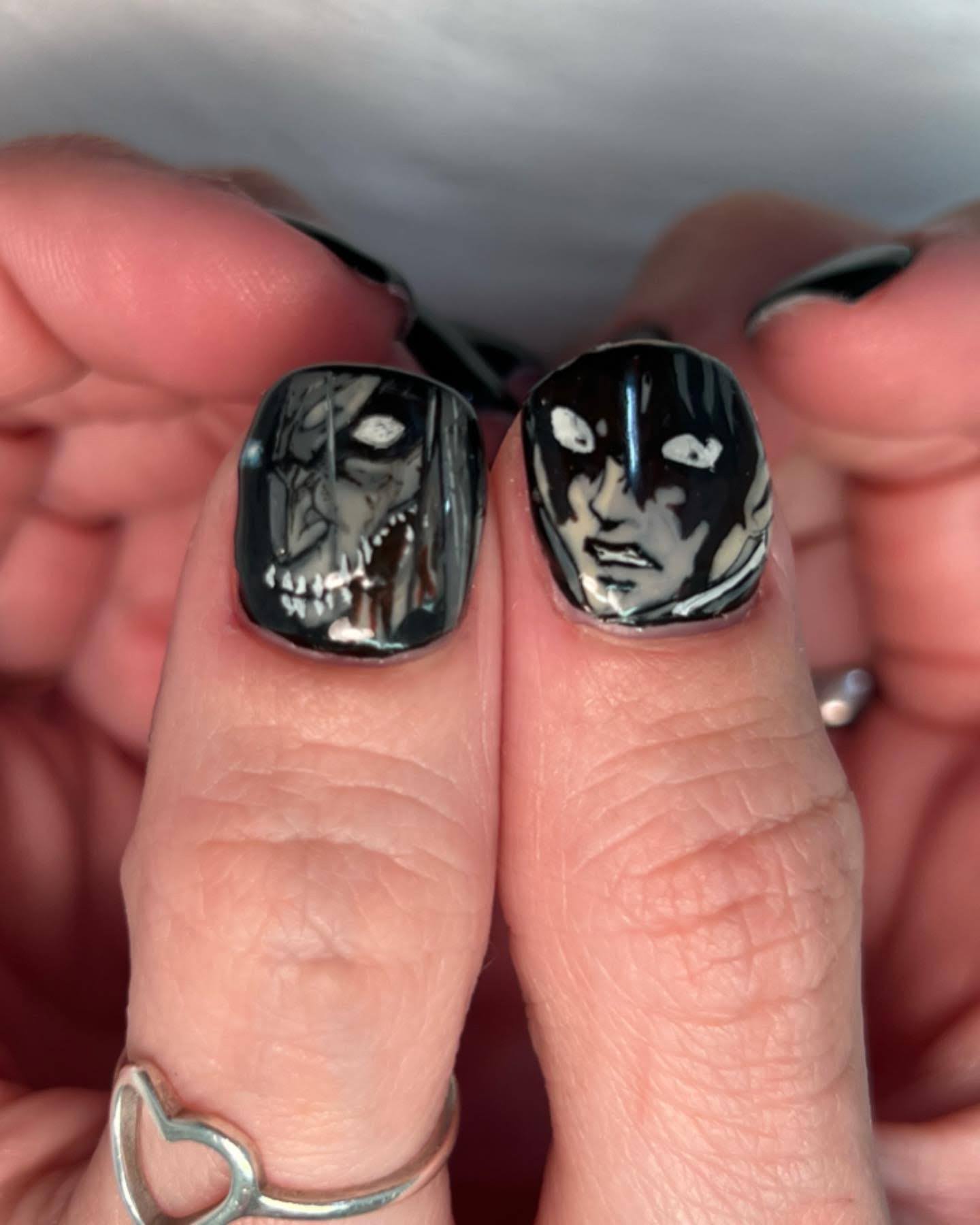 Anime nail/ one character