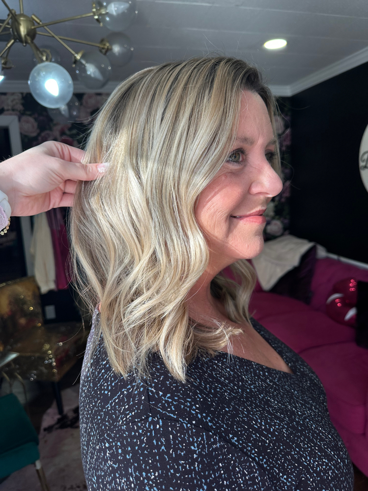 Partial Highlight at Hair&NailsbyHay in Angleton, TX