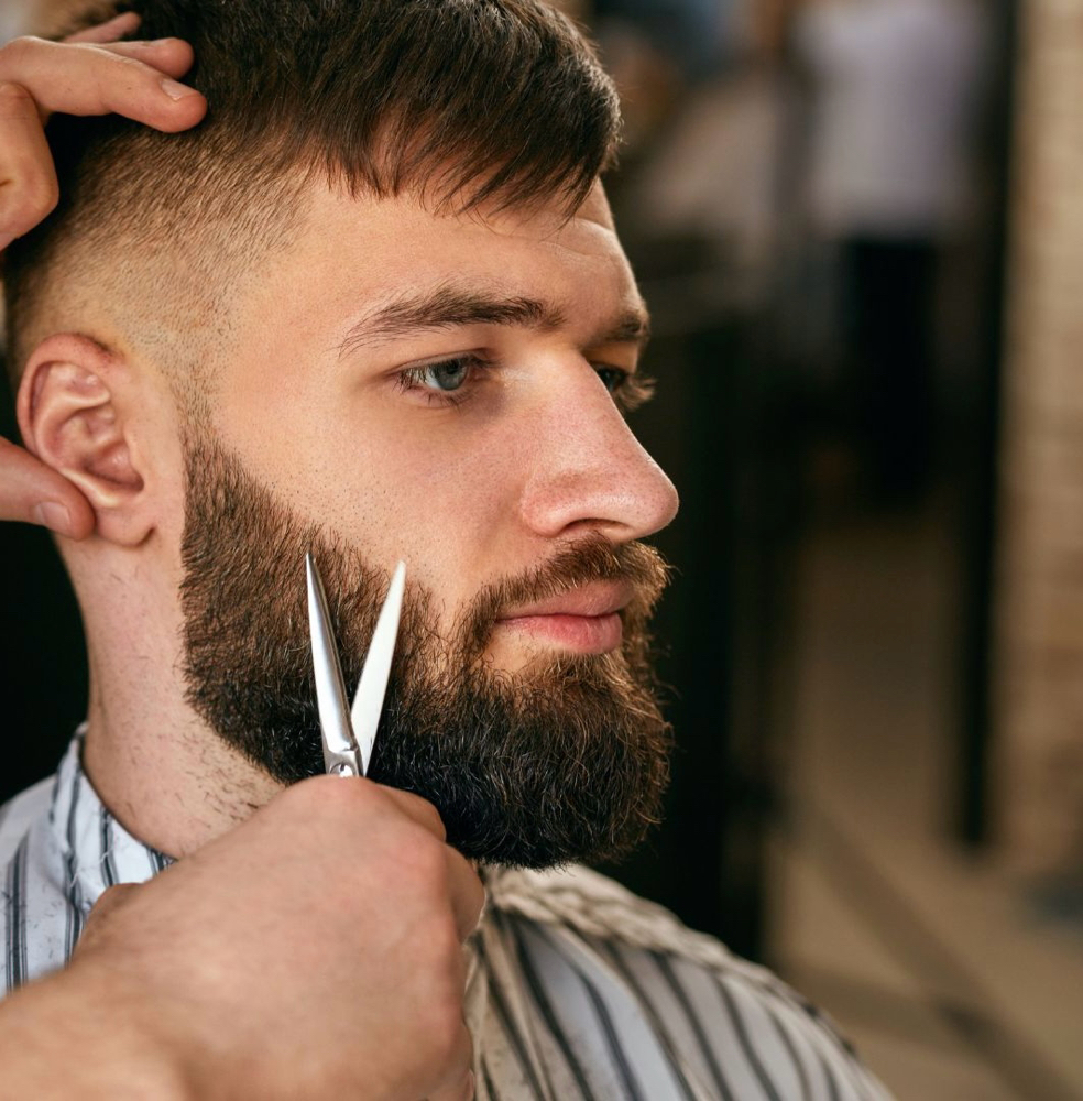 Men’s Cut With Beard Trim/Shave