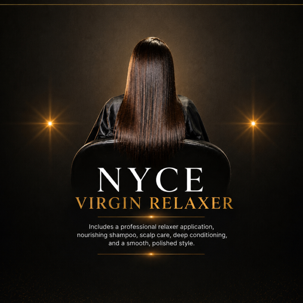 NYCE Virgin Relaxer at SO NYCE STUDIO in Fayetteville, NC