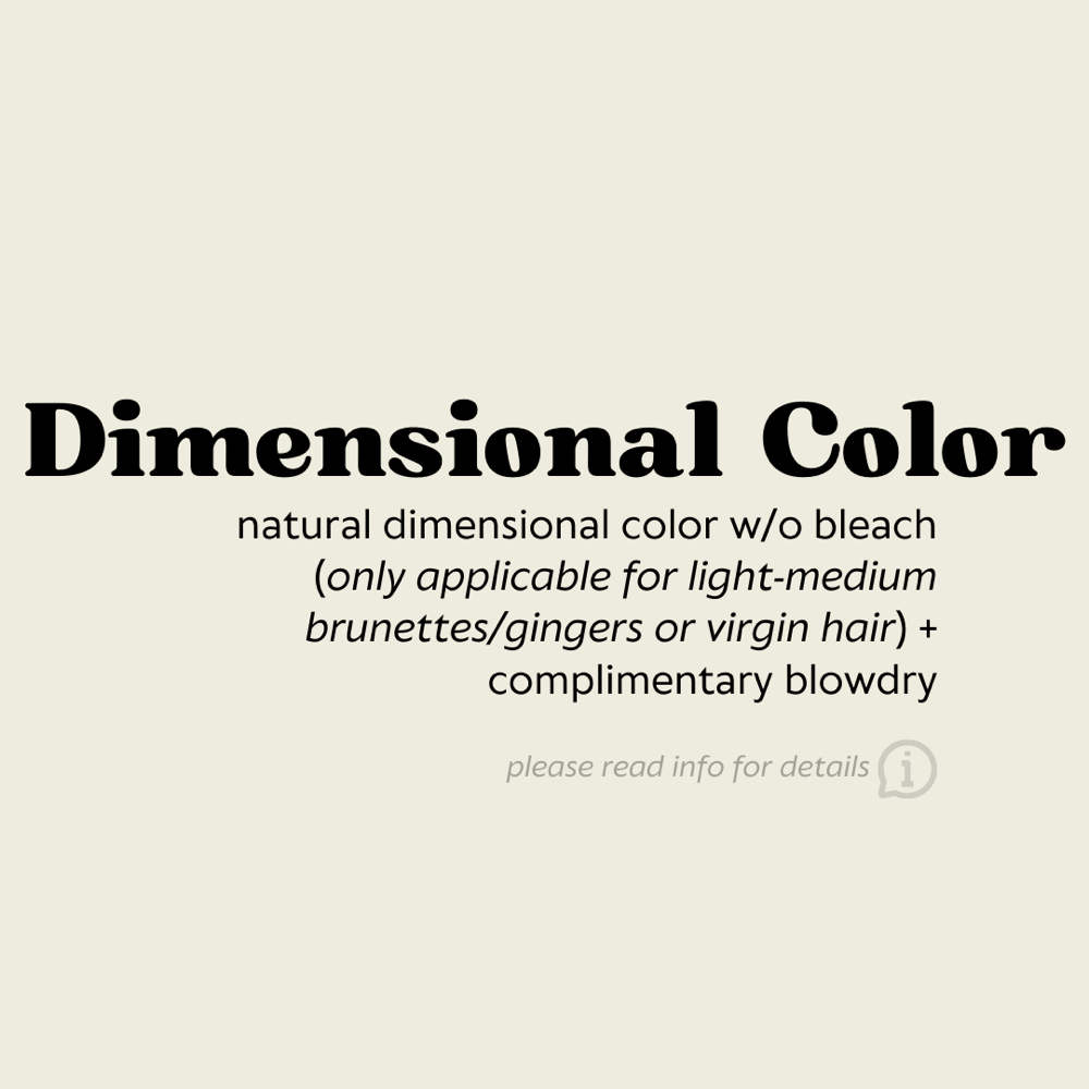 Dimensional Color