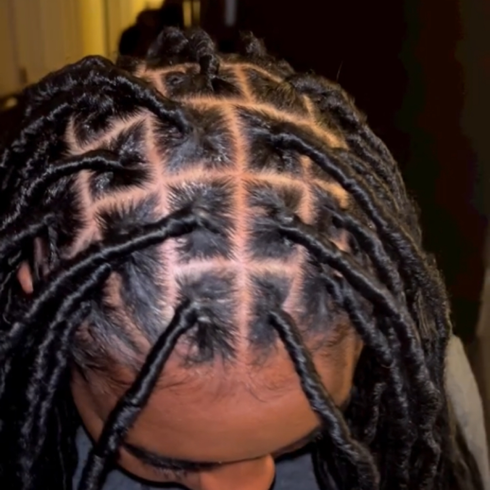Faux locs at Shelaia Taylor in Los Angeles, CA