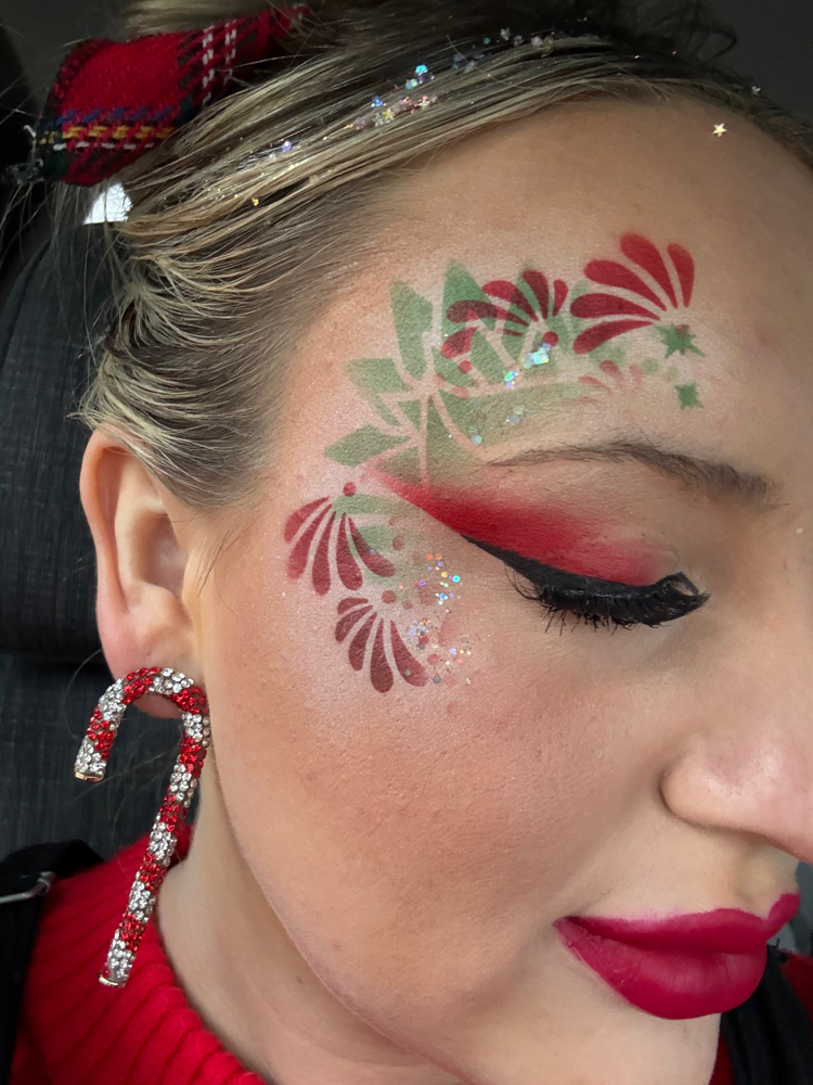 Airbrush Birthday Party Face Art