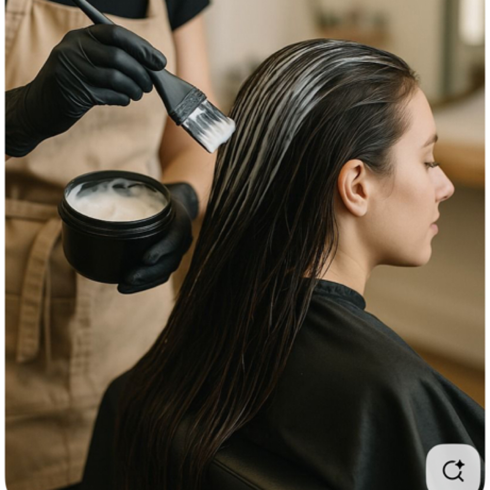 Hair treatment at Defined Salon & Spa in Reynoldsburg, OH