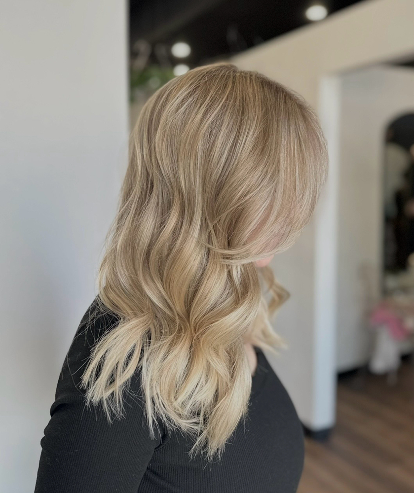 Partial/Half Head Highlight at mikah devenport in Lubbock, TX