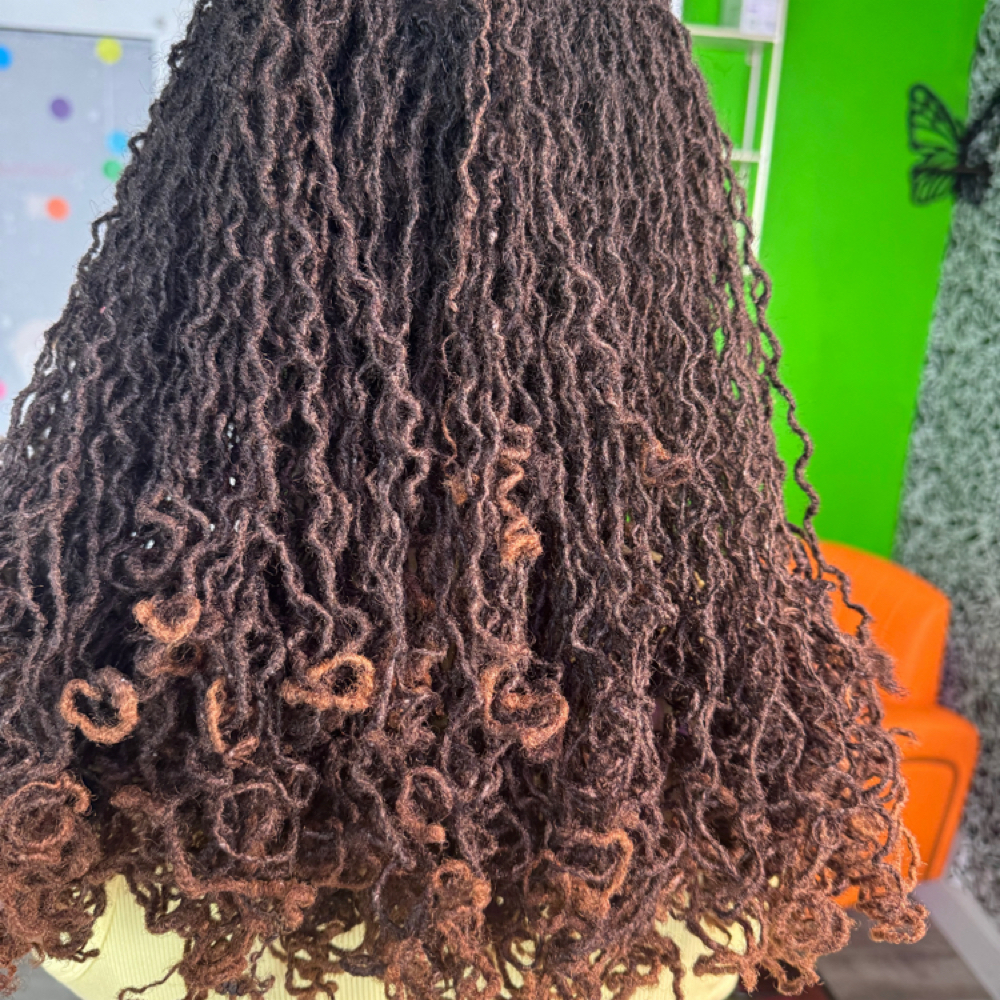 Sista Loc at Baddies Beauty & Wax in Raleigh, NC