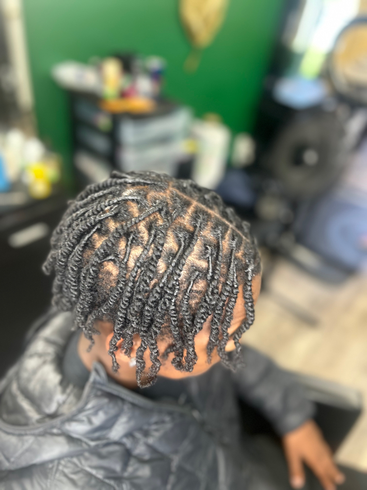 Two Strand On Natural Hair