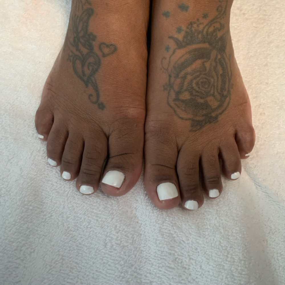 Pedicure at I Love Polish in Southfield, MI