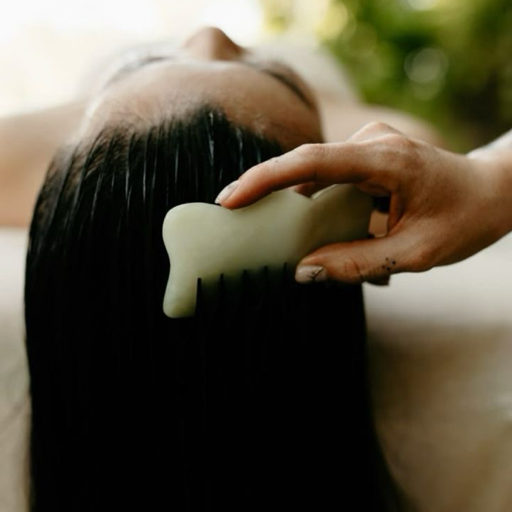 Extended Scalp Massage at Hailey States in Delaware, OH