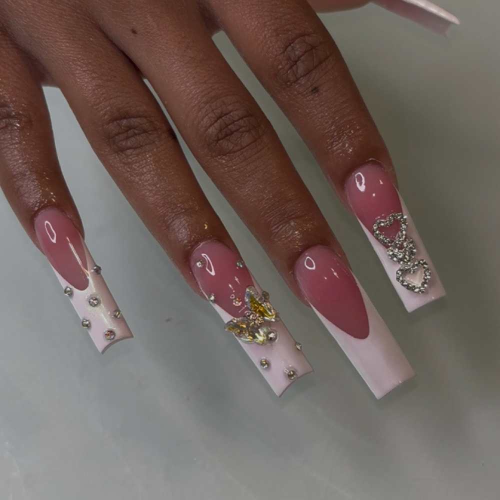 XL Full Set (Tier 2) $110 at Nails By Julz in Wichita, KS