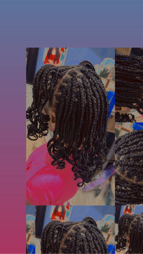 Little Girl Box Braids