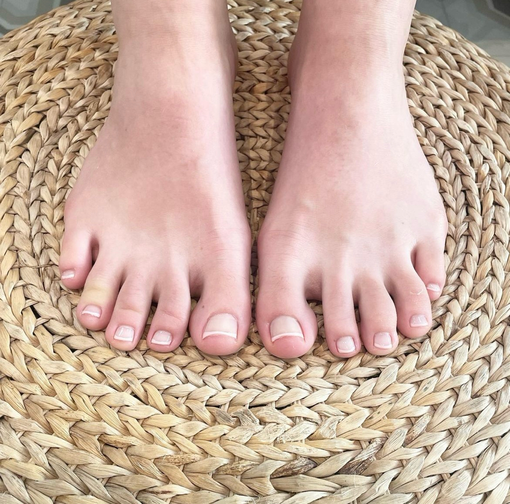 No Polish Pedicure