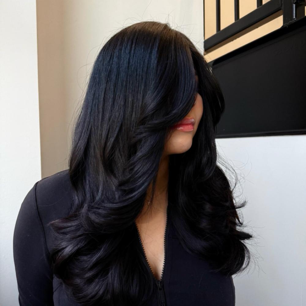Grey Coverage Root Touch-Up at Modish Looks in Fort Worth, TX