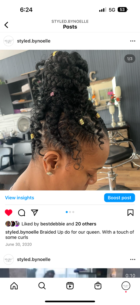 Feedin Braids (Six & Up)