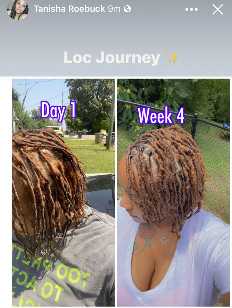 Locs started