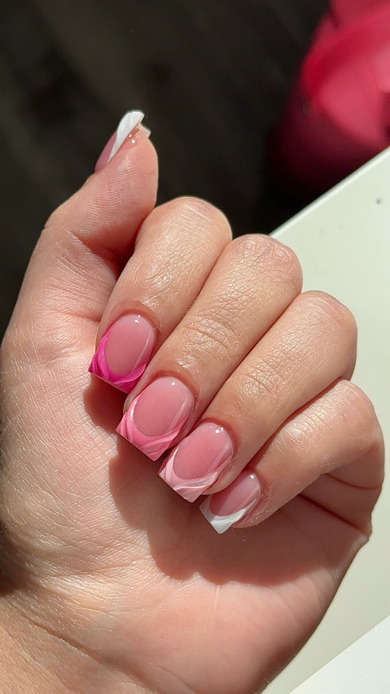 Short Acrylic Full set