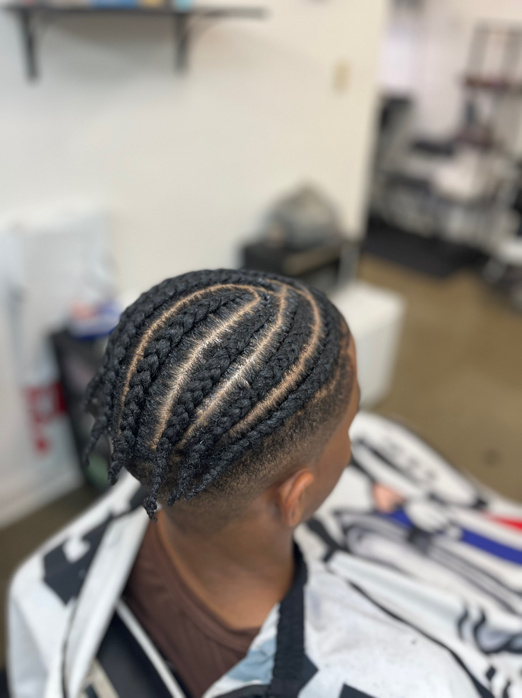 men braids ( basic )