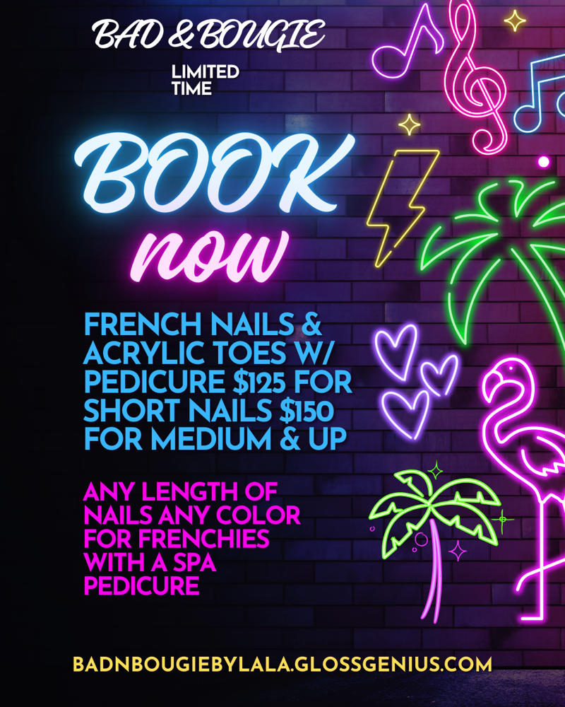 French Nails & Pedi Special