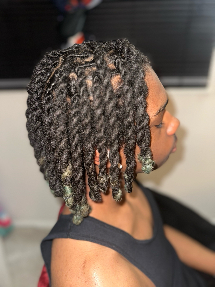 Loc Maintenance W/ Style Top Only